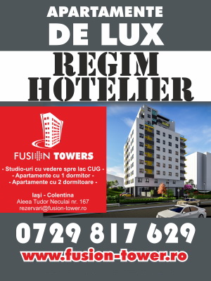 Apartamente de inchiriat in regim hotelier Iasi